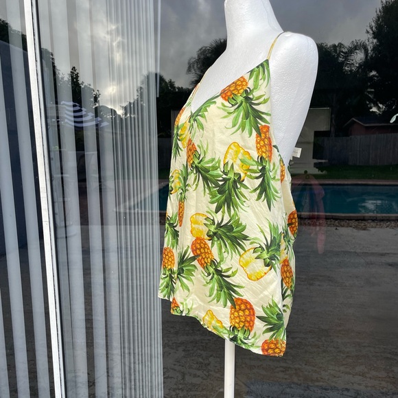 L’Agence Kylee Racerback Tank in Pineapple Size Medium - Picture 6 of 16